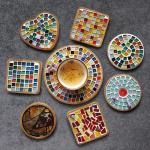 Assorted Iridescent Mosaic Tiles for Crafts