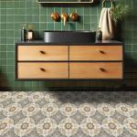 10PCS 12x12 Inch Peel and Stick Floor Tiles