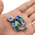 Small Porcelain Mosaic Tiles for DIY Projects