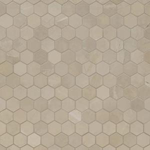 MSI Sande Cream 2" Hexagon Matte Porcelain Tile