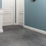 32-Pack Gray Peel and Stick Slate Floor Tiles