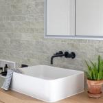 Light Beige Green Slate Peel and Stick Tile