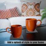 Square Black Slate Coasters - 60 Pack 4 Inch