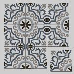 Versay Grand Blue 8x8 Porcelain Shower Tile