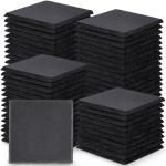 Slate Drink Coasters Set - 72 Pieces, 4 Inch