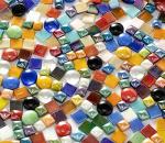 Lanyani Bulk Glass Mosaic Tiles for DIY Crafts