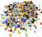 Lanyani Bulk Glass Mosaic Tiles for DIY Crafts