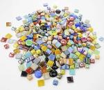 Lanyani Bulk Glass Mosaic Tiles for DIY Crafts