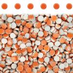 100 Assorted Round Mosaic Tiles for DIY Crafts