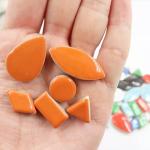 100 Assorted Round Mosaic Tiles for DIY Crafts