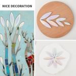 Petal Mosaic Tiles in Illusionary White Bulk