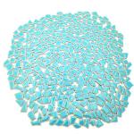 1.1LB Irregular Ceramics Mosaic Tiles, Mosaic Pieces Stones for DIY Mosaic Making Craft Hobby Arts Home Wall Decoration (Sky Blue)