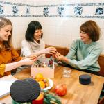 36pcs Black Slate Coasters Bulk Set 18 Round & 18 Square 4Inch Stone Coasters for Laser Engraving, DIY, Home, Bar, Wedding & Party Decor