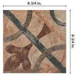 Merola Tile Americana Boston North 8-3/4" x 8-3/4" Porcelain Floor and Wall Tile Sample