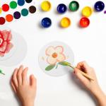 GNIEMCKIN 50 Pieces 3.54 Inch Round Blank Ceramic Coasters, Unglazed Ceramic Tiles Coasters with Cork Backing Pads for Painting, DIY Crafts, Circular, White.