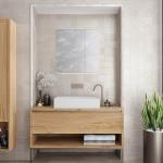 Beige Glossy Matte Ceramic Tile – Zellige Style 4" x 4" Square – 60-Pack Covers 6.46 Sq Ft – Not Peel & Stick Wall Tile for Bathroom Shower Kitchen Backsplash – Easy-Clean Indoor Tile