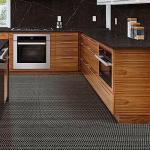 MSI Nero 11.63 in. x 12.63 in. Penny Round Matte Porcelain Tile for Kitchen Backsplash, Floor Tile, Wall Tile for Bathroom, Shower Wall Tile, Mesh Mounted Mosaic Tile