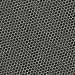 MSI Nero 11.63 in. x 12.63 in. Penny Round Matte Porcelain Tile for Kitchen Backsplash, Floor Tile, Wall Tile for Bathroom, Shower Wall Tile, Mesh Mounted Mosaic Tile