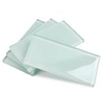 Pale Green Glass Subway Tile 3x6 for Backsplash