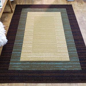 Non-Slip Rubber Backed Area Rug, 58 x 78 Inch