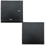 Turtle Rock Feeding Dish – 2 Pack 6"x6