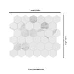 MSI Eden Statuary Hexagon Matte Porcelain Tile