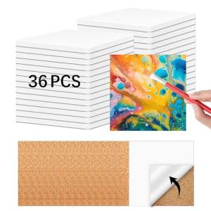 36 PCS Self-Adhesive Ceramic Tiles for Crafts