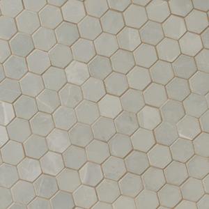 Sande Grey Hexagon Matte Porcelain Mosaic Tile
