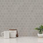 Sande Grey Hexagon Matte Porcelain Mosaic Tile