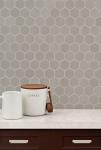 Sande Grey Hexagon Matte Porcelain Mosaic Tile