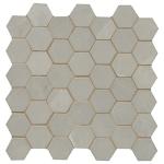 Sande Grey Hexagon Matte Porcelain Mosaic Tile