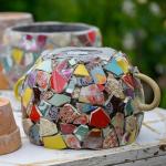 White Ceramic Mosaic Tiles for Craft Projects