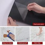 Peel and Stick Waterproof Marble Shower Floor Tiles