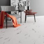 Carrara Marble Peel and Stick Shower Floor Tiles