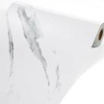 Carrara Marble Peel and Stick Shower Floor Tiles