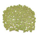 Light Green Ceramic Mosaic Tiles for Decor 200g