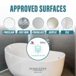 Anti-Slip Textured Coating for Shower Floors