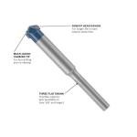 Bosch 1/4 in. Natural Stone Tile Bit