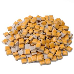 Canary Yellow Ceramic Mosaic Tiles - 200 Pieces