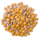 Canary Yellow Ceramic Mosaic Tiles - 200 Pieces