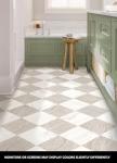 FloorPops x Chris Loves Julia 12-in by 12-in Bonneville Beige Peel and Stick Floor Tiles, FP5061