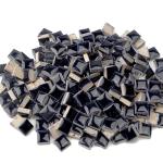 Navy Glazed Ceramic Mosaic Tiles for Crafts
