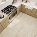 Luxurious Stone Look Vinyl Shower Floor Tiles