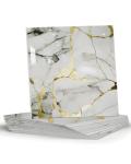 BESTWOO 10 Sheets Marble Peel and Stick Tile