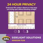 Frosted Privacy Window Film for Entryways