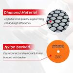 4 Inch Diamond Polishing Pads for Stone Tiles