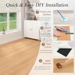 Mysflosy Peel & Stick Waterproof Vinyl Plank Tiles