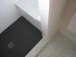Black Hexagon 2" Matte Porcelain Mosaic Tiles