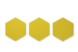 Colorful Hexagon Luxury Vinyl Shower Floor Tiles