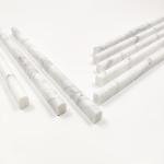 Carrara White Marble Pencil Liner Tile - 15 Pack